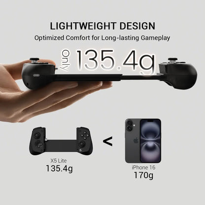 Controle Gamer Mobile GameSir X5 Lite USB-C com Hall Effect para Android e iPhone