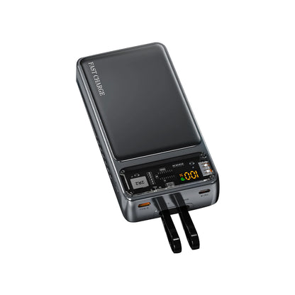 Case Power Bank DIY para 2x Baterias 1260110 com Display LCD e Carga Rápida 22.