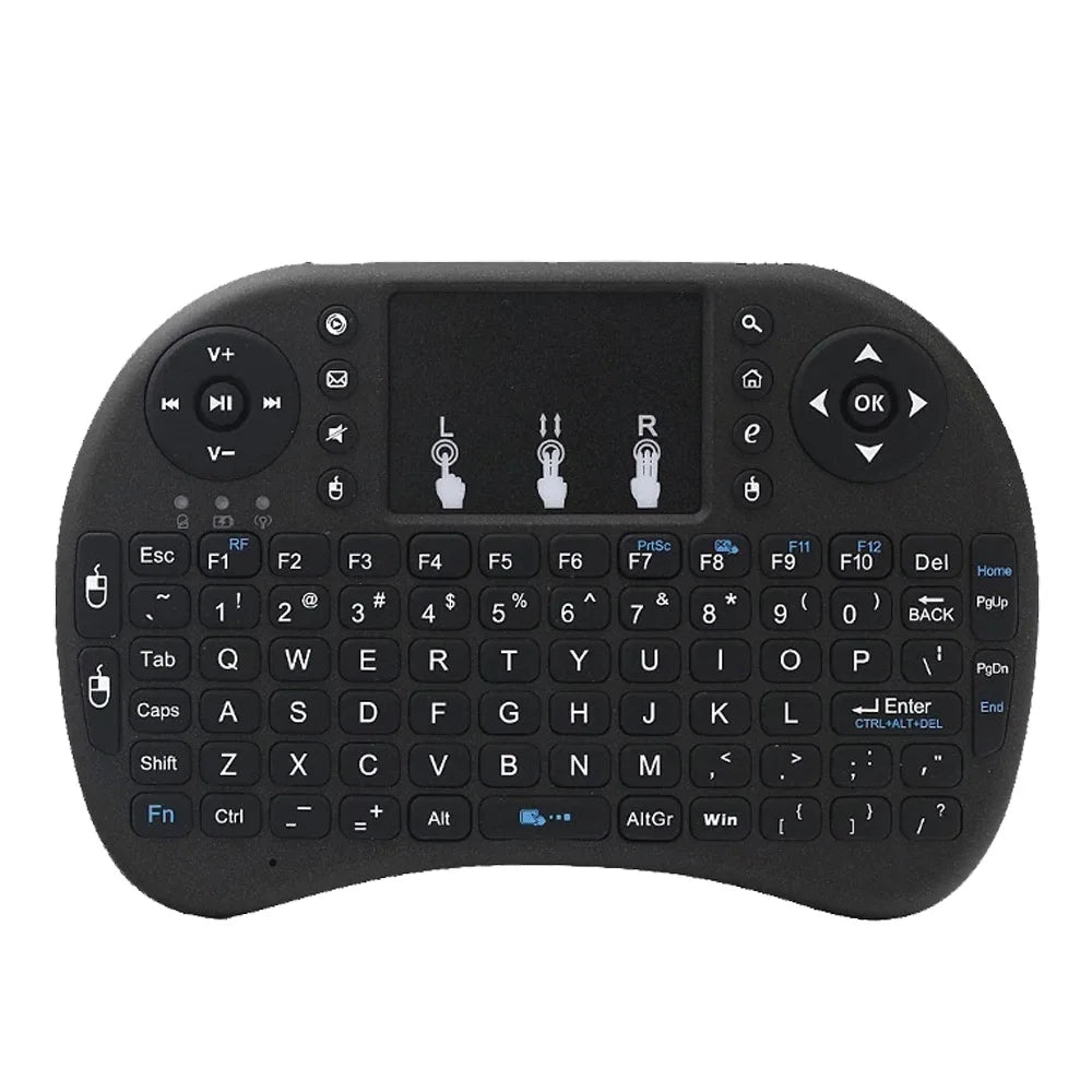 MRSVI i8 — Mini Teclado Sem Fio 2.4G com Touchpad