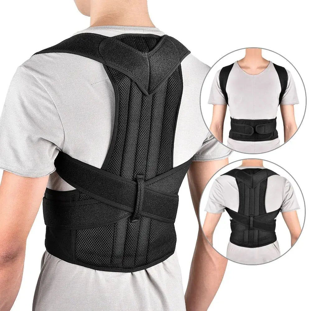 Colete Corretor Postural Reforcado com Suporte Lombar GOT-TOG