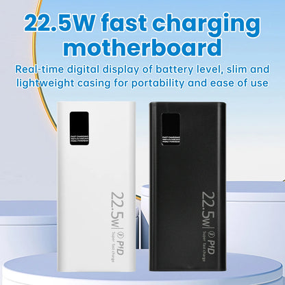 Kit Power Bank DIY diymore 20000mAh 22.5W com Display Digital para 2x Células 1260110