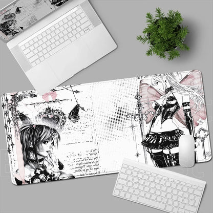 Mouse Pad Gamer Death Note – Light Yagami & Misa Amane XXL Speed
