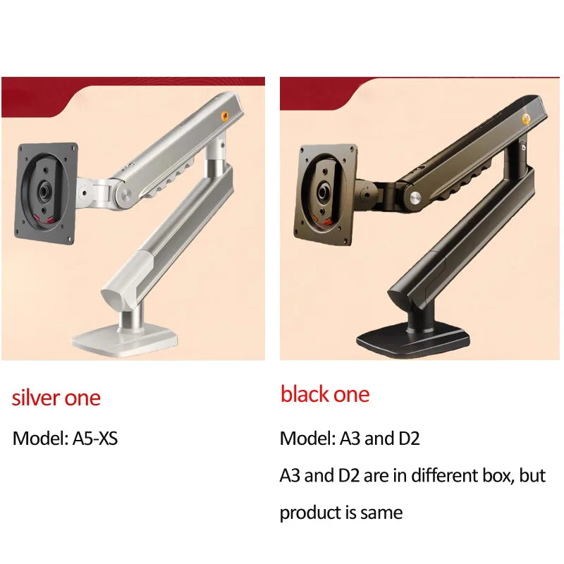 Suporte Articulado para Monitor com Pistão a Gás NB F80 (17" a 30")