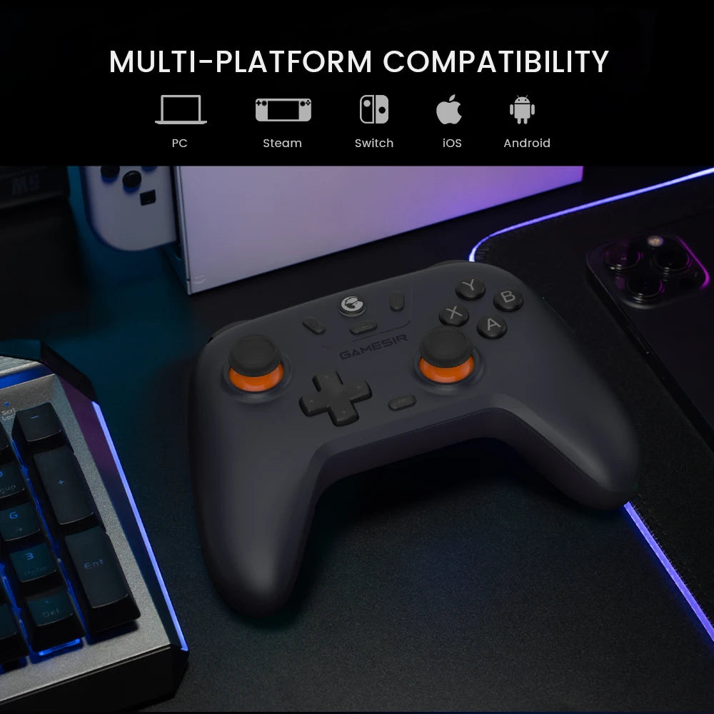 GameSir Nova Lite — Controle Gamer Sem Fio Hall Effect