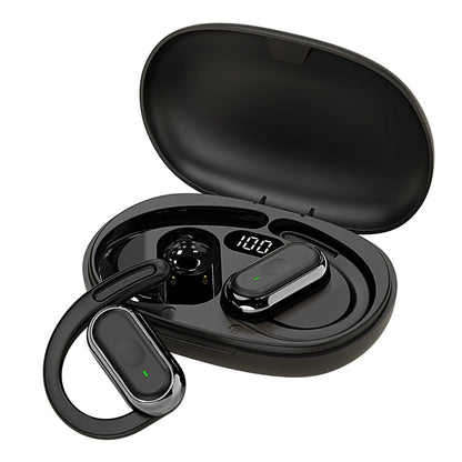 Fone de Ouvido Sem Fio Bluetooth 5.4 OWS Kebidu – Gancho Auricular Esportivo, Cancelamento de Ruído ENC e Bateria de até 20 Horas