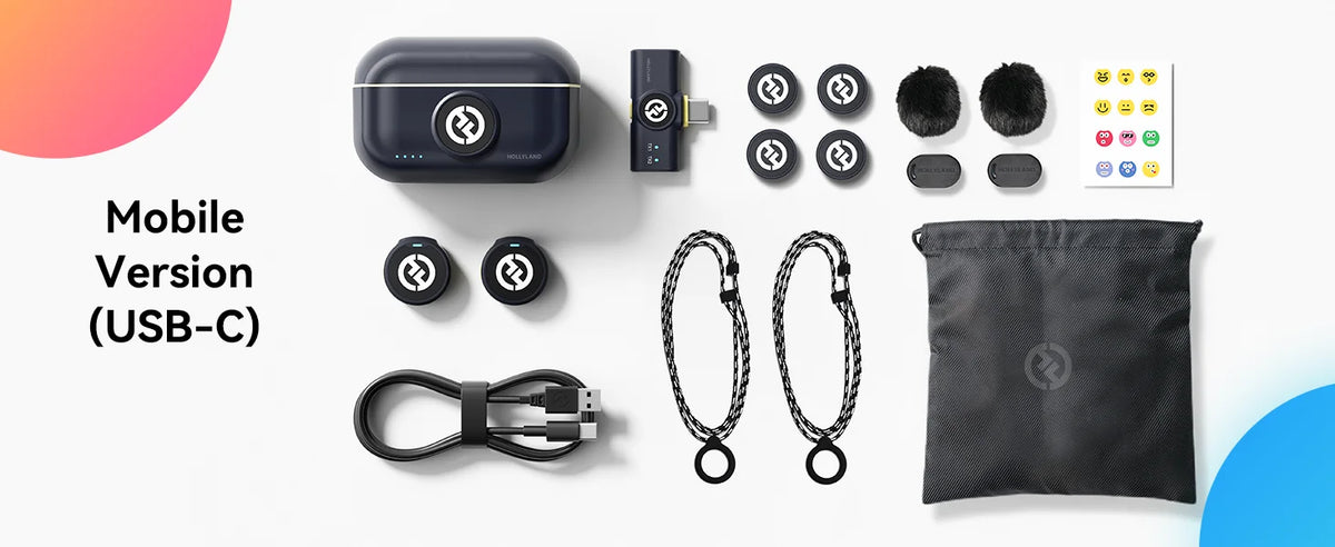 LARK M2 — Microfone de Lapela Sem Fio com ENC