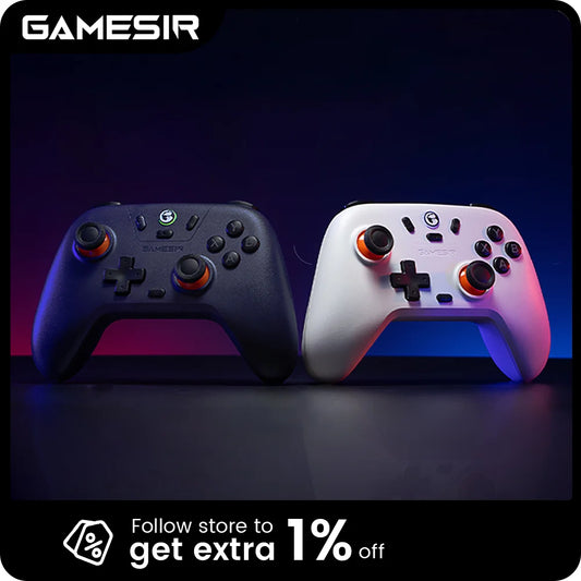 GameSir Nova Lite — Controle Gamer Sem Fio Hall Effect