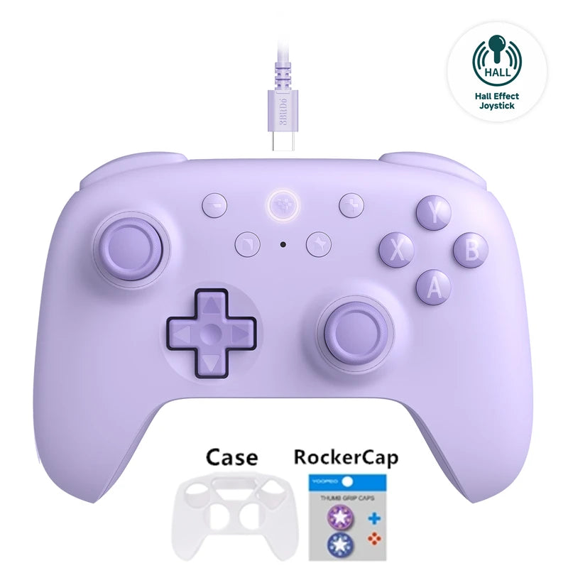 8BitDo Ultimate 2C — Controle Gamer com Fio