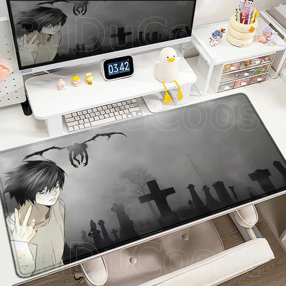 Mouse Pad Gamer Death Note – Light Yagami & Misa Amane XXL Speed