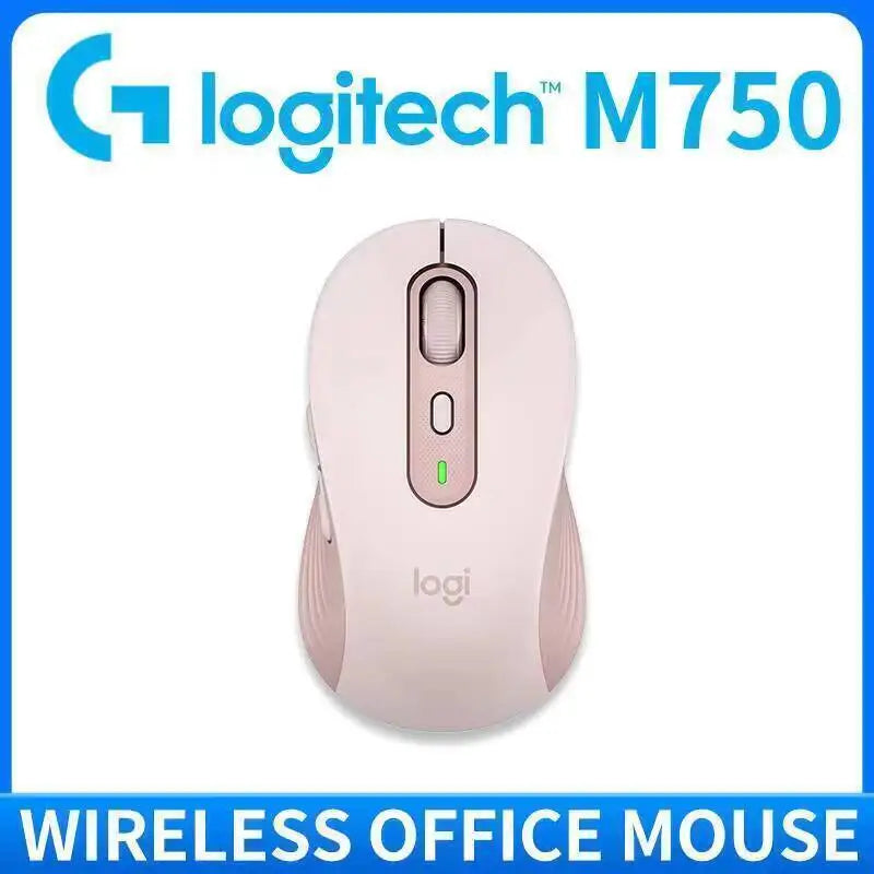 Mouse Logitech M750 Sem Fio 4000 DPI Silencioso para 3 Dispositivos