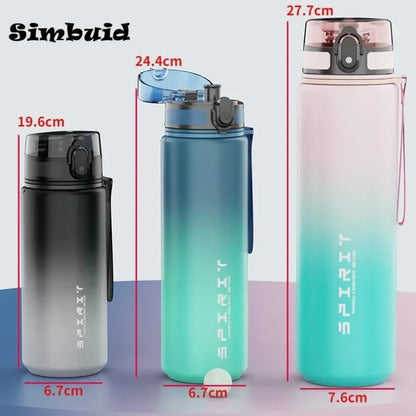 Garrafa Esportiva Simbuid Antivazamento de Fluxo Direto (500ml / 650ml / 1000ml)