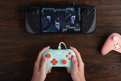 8BitDo Ultimate 2C — Controle Gamer com Fio