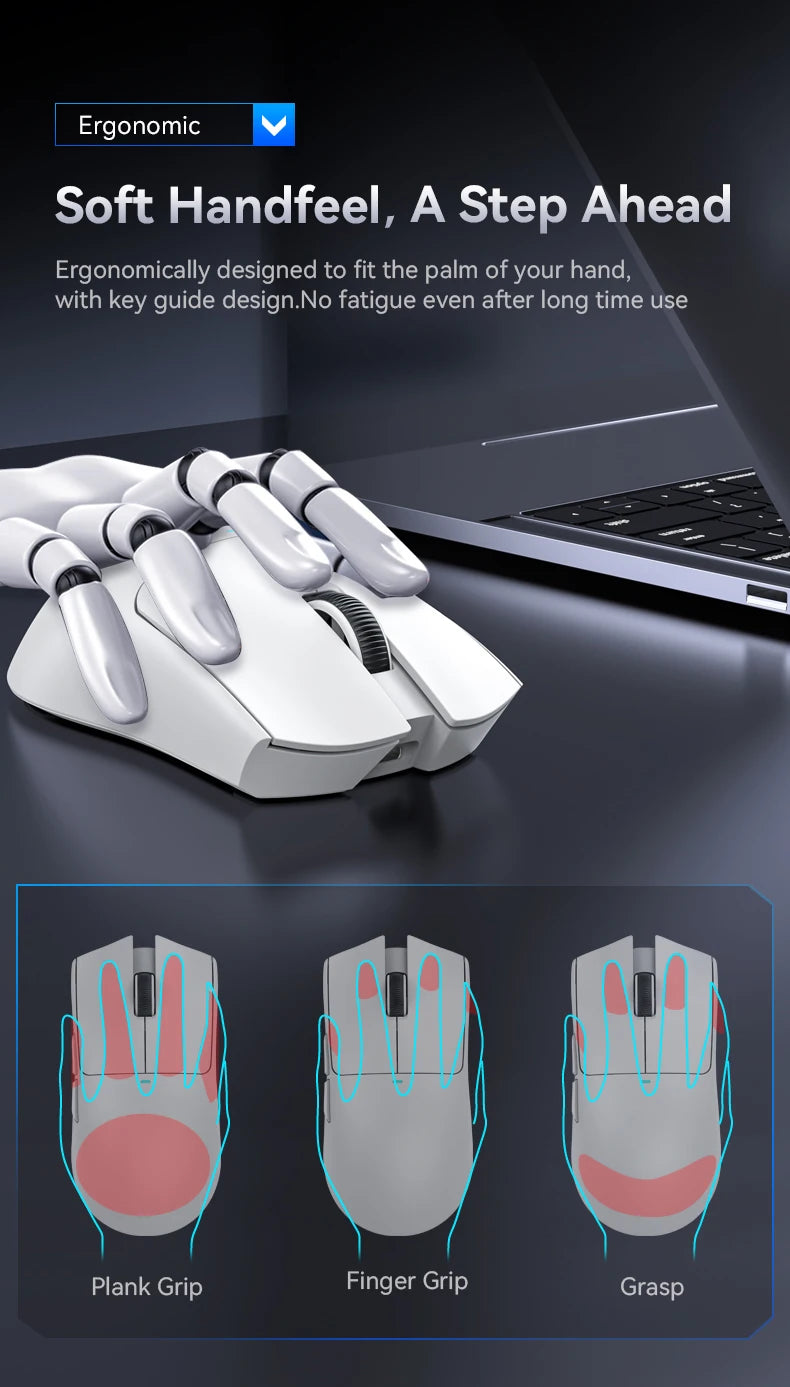 Attack Shark X11SE — Mouse Gamer Tri-Mode