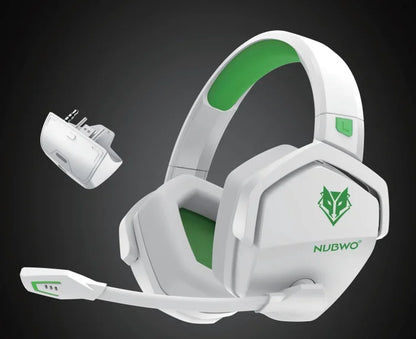 NUBWO G06 — Headset Gamer Sem Fio 2.4GHz + Bluetooth 5.3