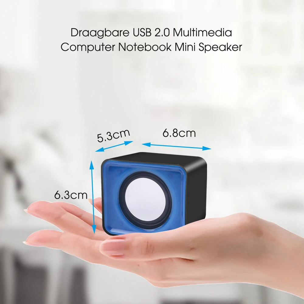 AyeBeau — Caixa de Som USB 2.0 para PC