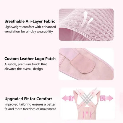Corretor de Postura Abdominal e Alinhador de Coluna Soft Shell