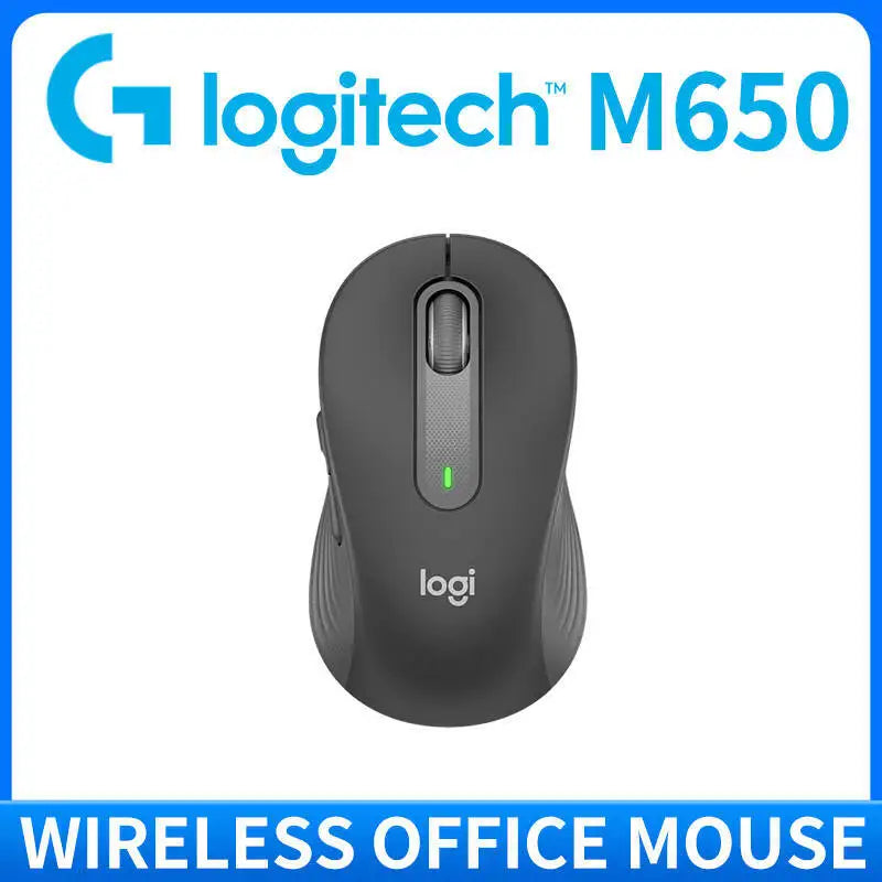 Mouse Logitech M750 Sem Fio 4000 DPI Silencioso para 3 Dispositivos