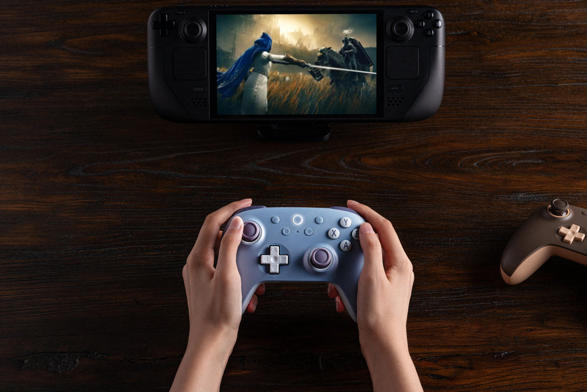 Controle Gamer 8BitDo Ultimate 2C Sem Fio 2.4G com Hall Effect para PC