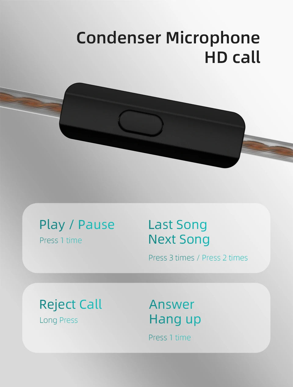 KZ EDX Pro — Fone In-Ear com Fio 3,5 mm