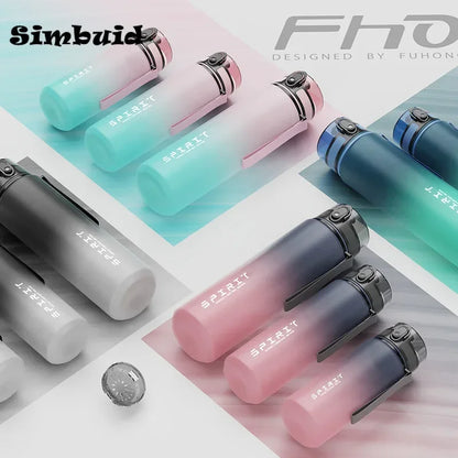 Garrafa Esportiva Simbuid Antivazamento de Fluxo Direto (500ml / 650ml / 1000ml)