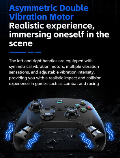 G6 — Controle Gamer Sem Fio com Hall Effect
