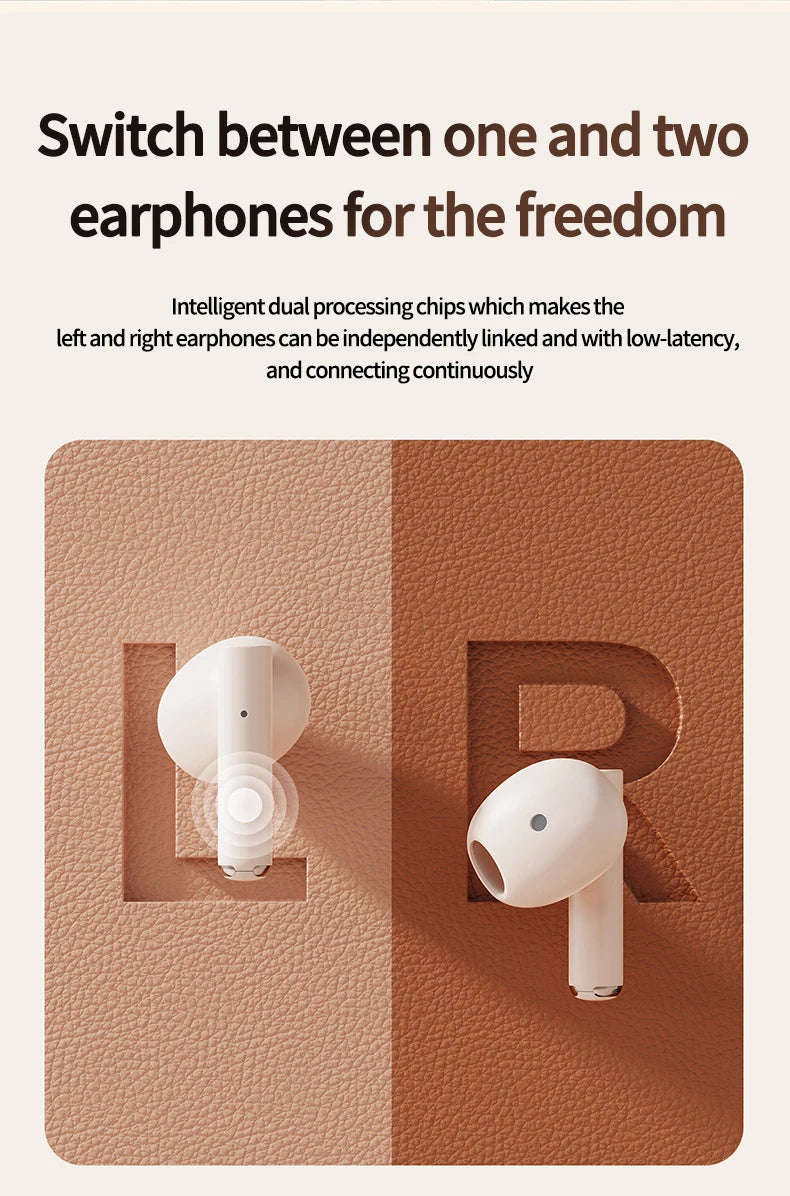 Q86 Bluetooth 5.3 — Fone TWS com ANC