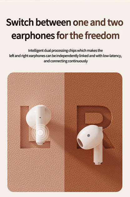 Q86 Bluetooth 5.3 — Fone TWS com ANC