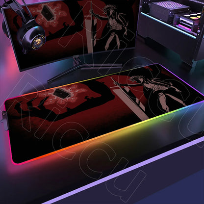 Riccu — Desk Mat RGB Gamer XXL 900 × 400 mm