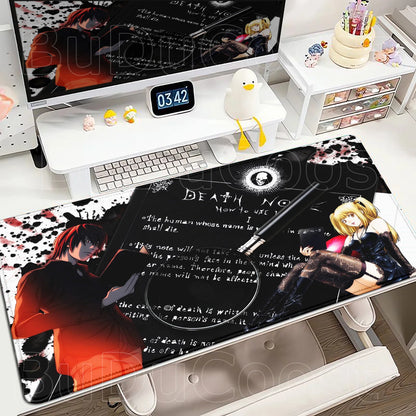 Mouse Pad Gamer Death Note – Light Yagami & Misa Amane XXL Speed