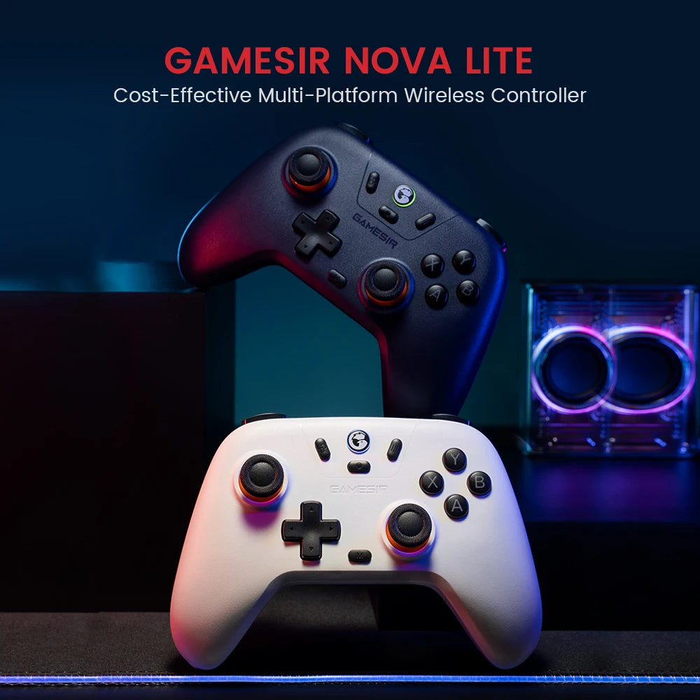 GameSir Nova Lite — Controle Gamer Sem Fio Hall Effect