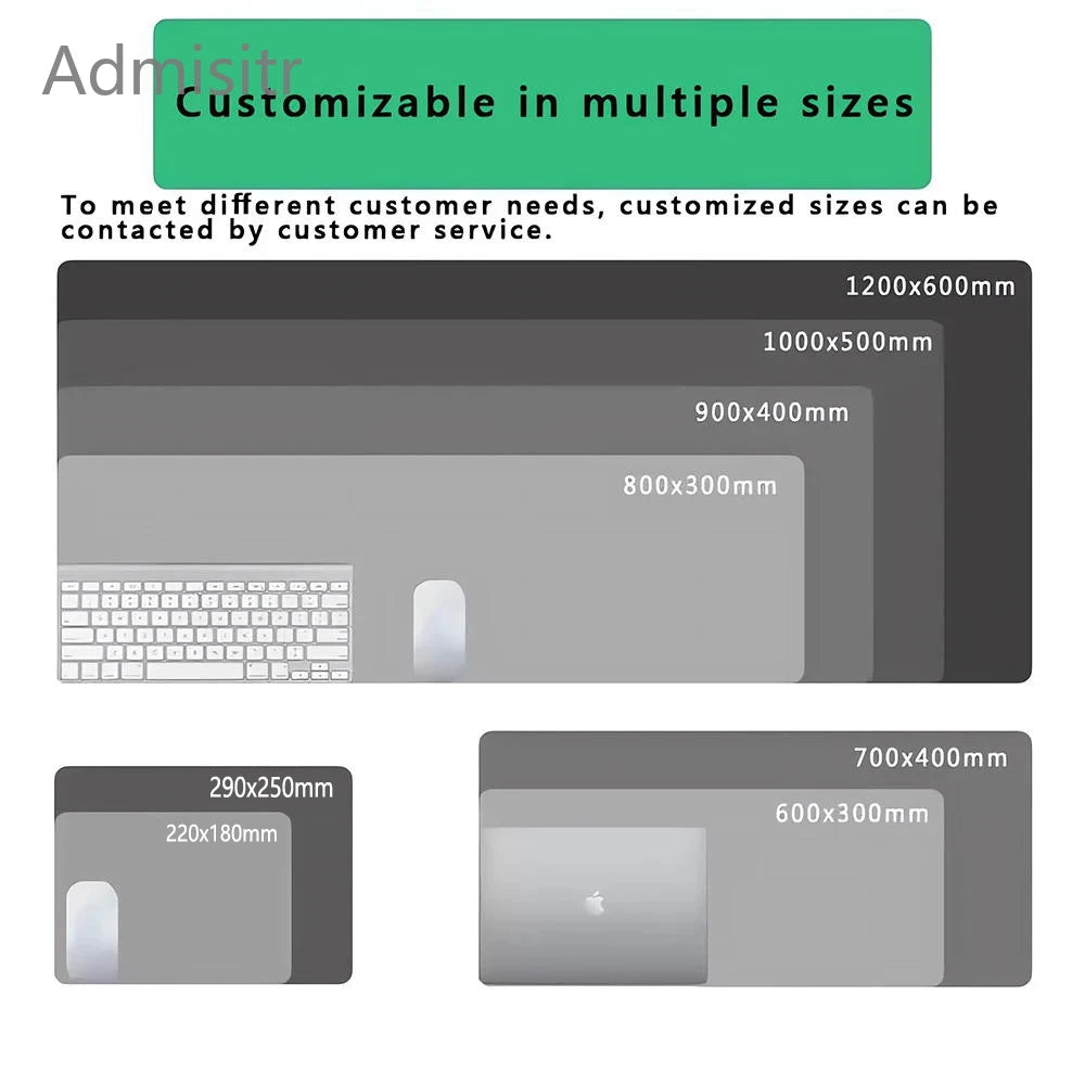 Mouse Pad XXL — Desk Mat Gamer Antiderrapante