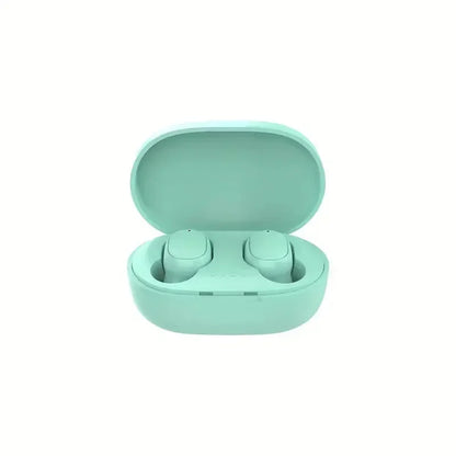 Fone de Ouvido Sem Fio A6S TWS DAMORE – Earbuds Esportivos Bluetooth 5.3, Ajuste Ergonômico com Microfone e Resistência à Água para Treinos e Uso Diário