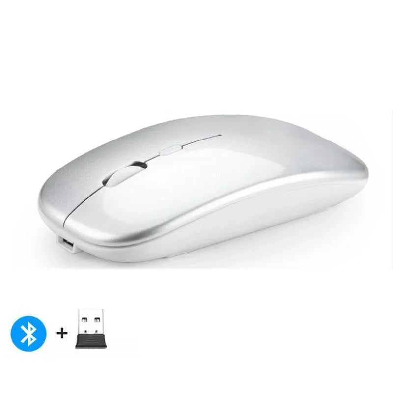 Congdi — Mouse Sem Fio Recarregável Dual Mode