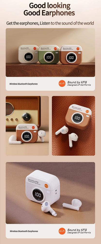 Q86 Bluetooth 5.3 — Fone TWS com ANC