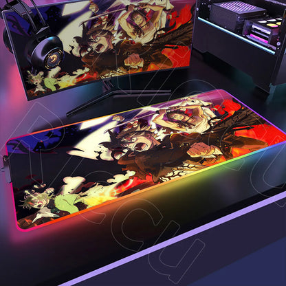 Riccu — Desk Mat RGB Gamer XXL 900 × 400 mm