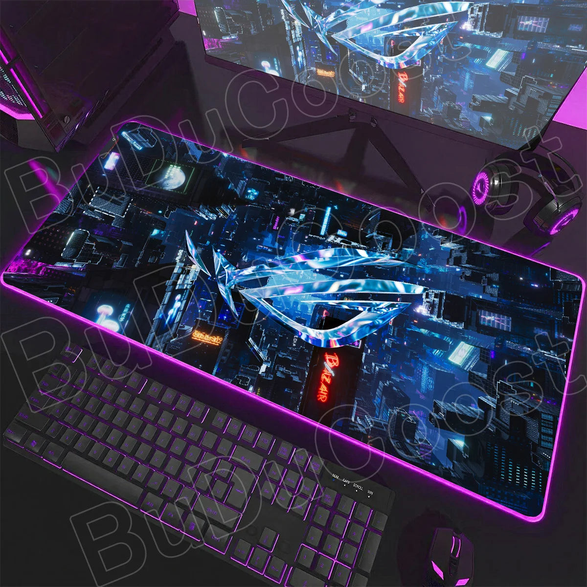 BuDuCoost — Desk Mat RGB Gamer 3 mm