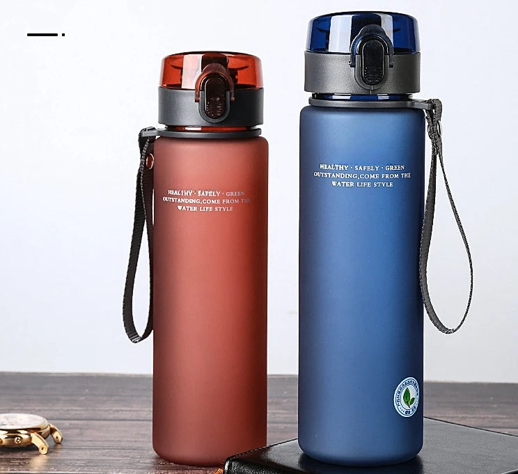 Garrafa Esportiva Fantia Portátil Livre de BPA Antivazamento (400ml / 560ml)
