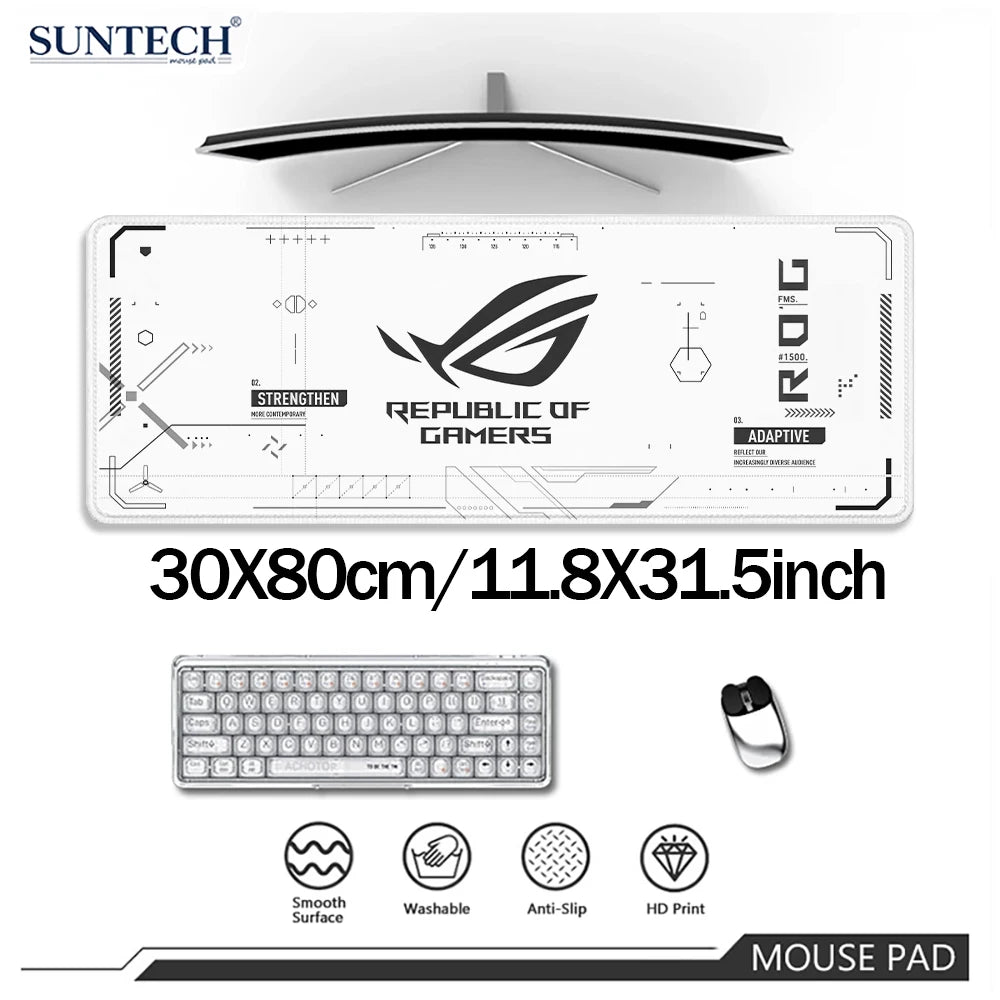 Tapete gamer grande, tapete estendido, mousepad gamer para PC, teclado de computador, tapete de mesa XXL, acessórios para interiores de escritórios.