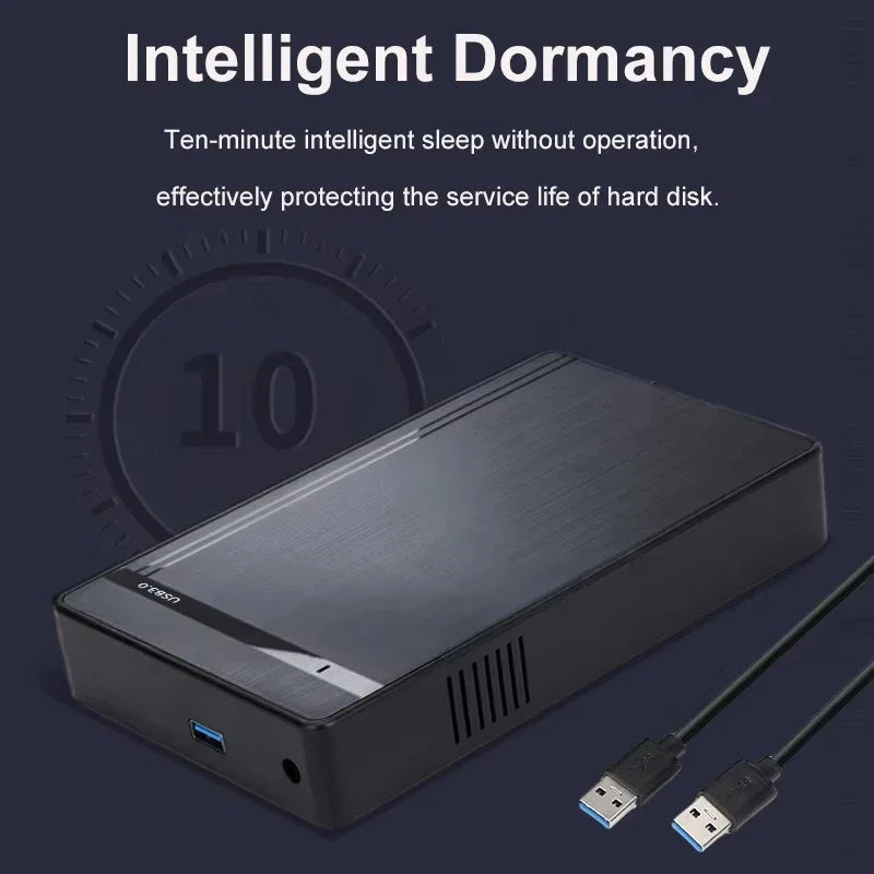 Case SATA para HDD e SSD — USB 3.0