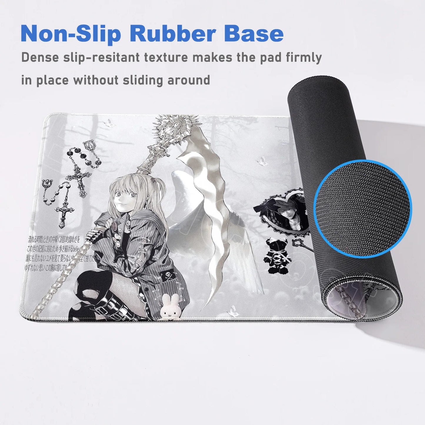 Mouse Pad Gamer Death Note – Light Yagami & Misa Amane XXL Speed