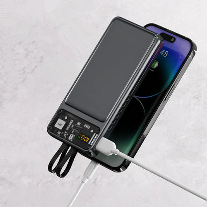 Case Power Bank DIY para 2x Baterias 1260110 com Display LCD e Carga Rápida 22.