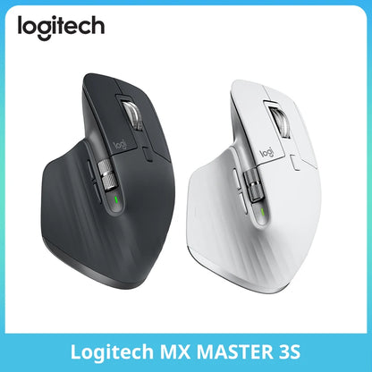 Mouse Sem Fio Logitech MX Master 3S Bluetooth com 8.000 DPI e Rolagem MagSpeed