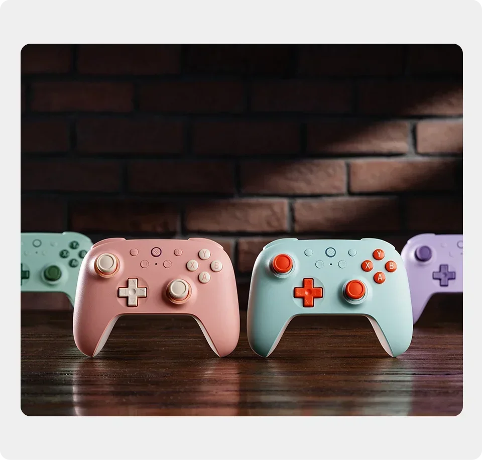 Controle Gamer 8BitDo Ultimate 2C Sem Fio 2.4G com Hall Effect para PC