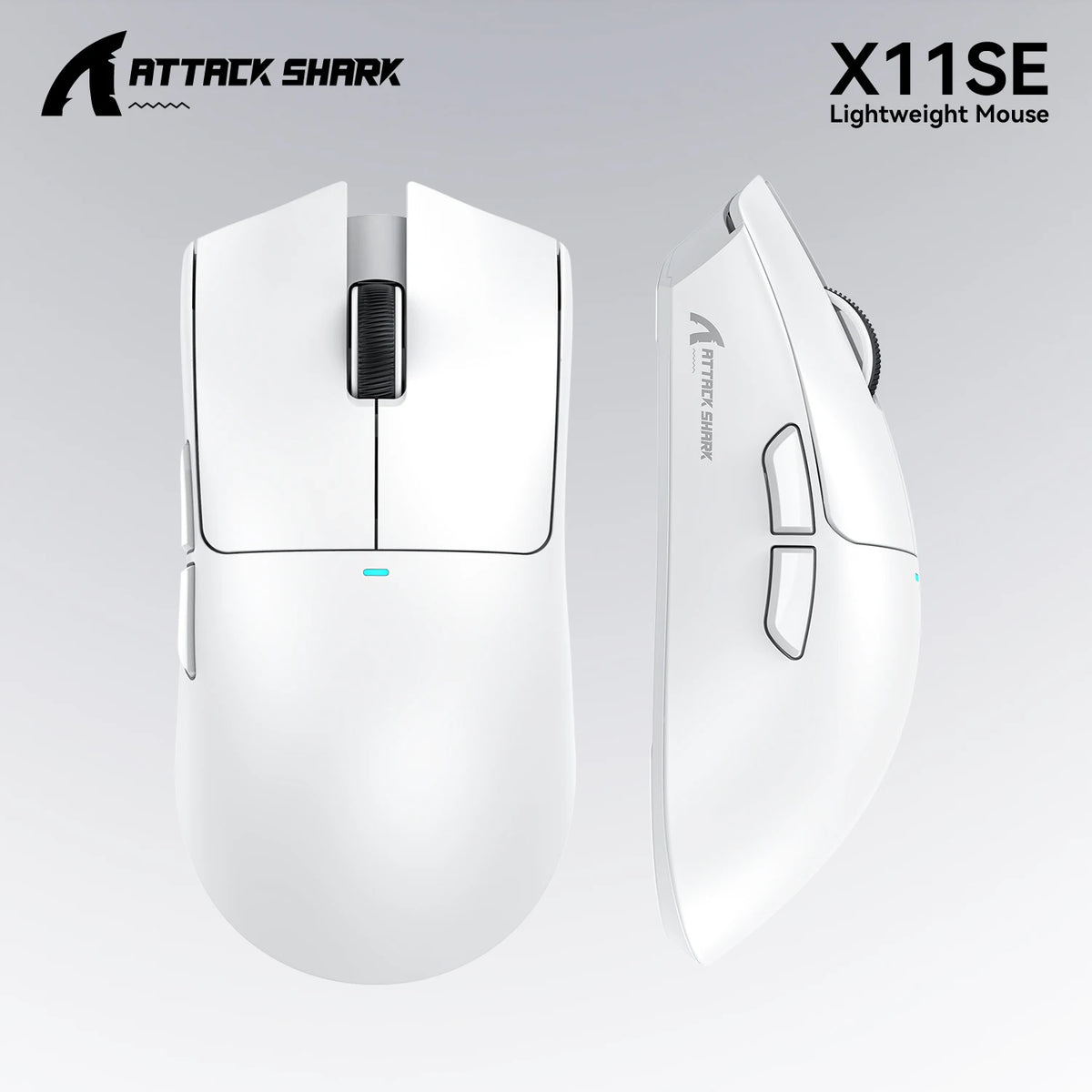 Attack Shark X11SE — Mouse Gamer Tri-Mode