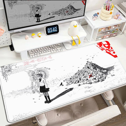 Mouse Pad Gamer Death Note – Light Yagami & Misa Amane XXL Speed