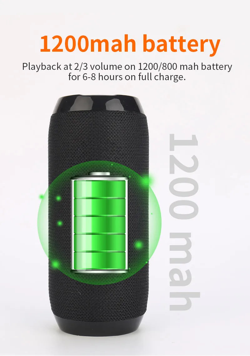 Caixa de Som Bluetooth T&G TG117 10W