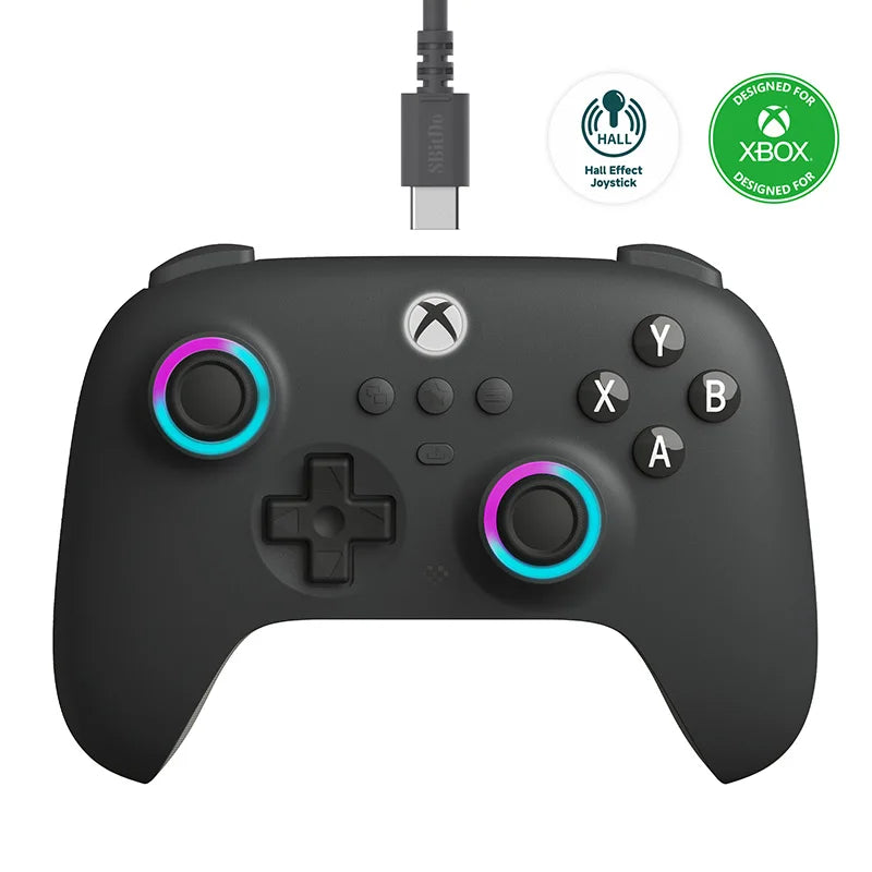 8BitDo Ultimate C — Controle Gamer com Fio para Xbox