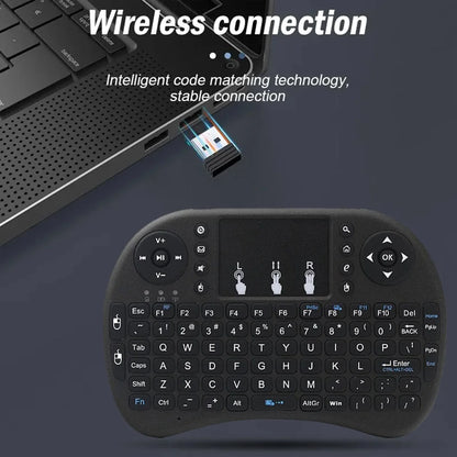 MRSVI i8 — Mini Teclado Sem Fio 2.4G com Touchpad