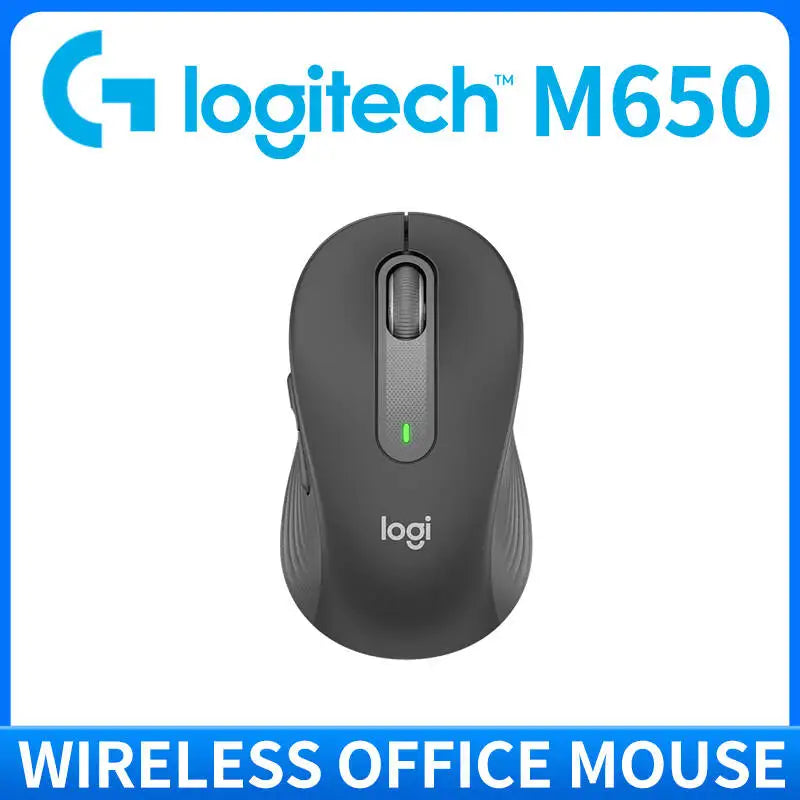 Logitech M750 — Mouse Ergonômico Sem Fio