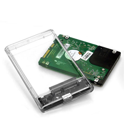 Case SATA 2,5″ Transparente USB 3.0/Type-C